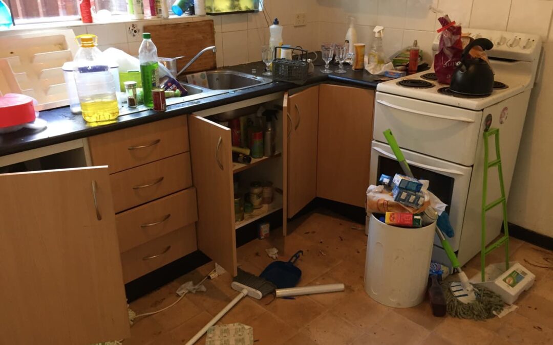 kitchen before