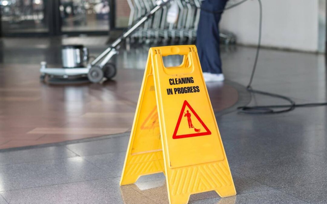 wet floor sign